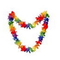 Rainbow Hawaiian Lei